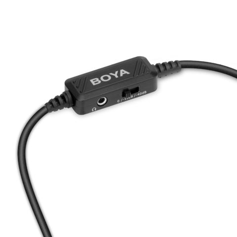 Câble de sortie audio numérique BOYA BY-BCA6 (XLR à 3,5 mm TRRS)