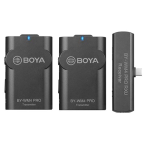 Boya 2.4 GHz Dual Lavalier Microphone Wireless BY-WM4...